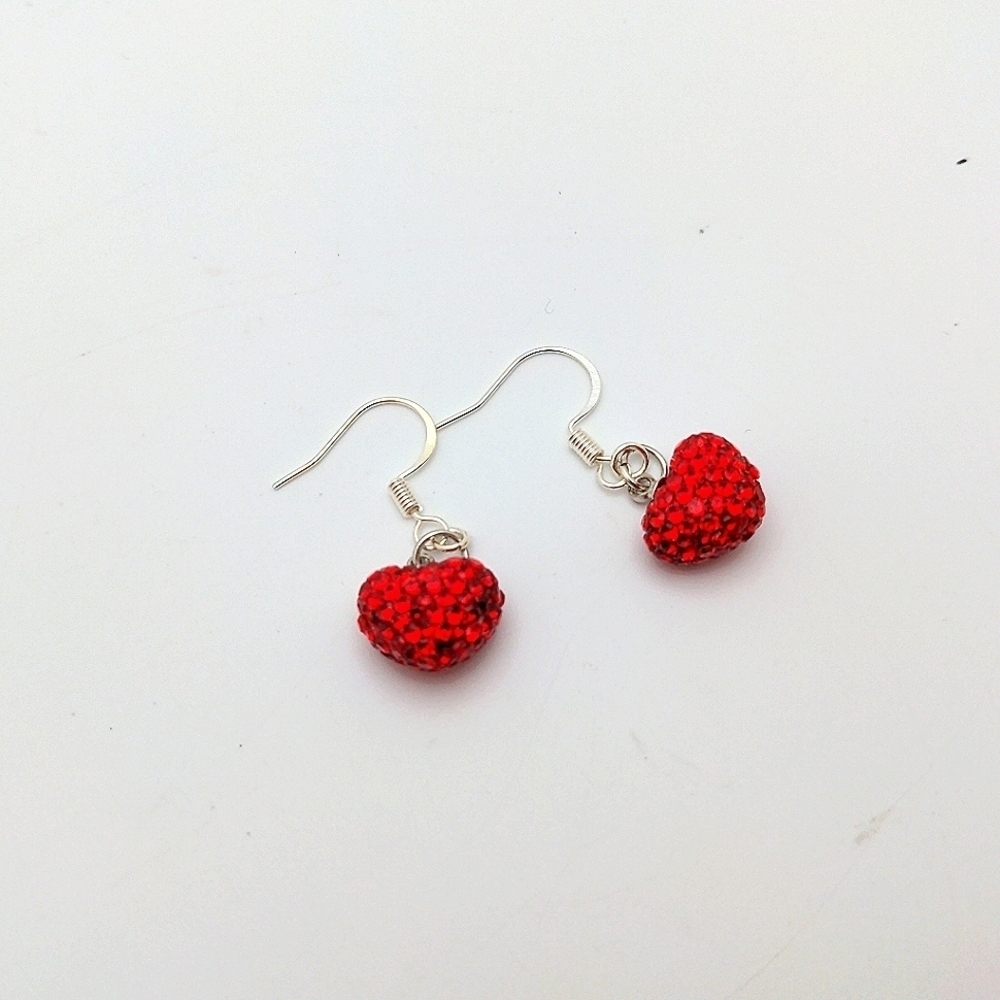 Sparkling Fruit Drop Earrings